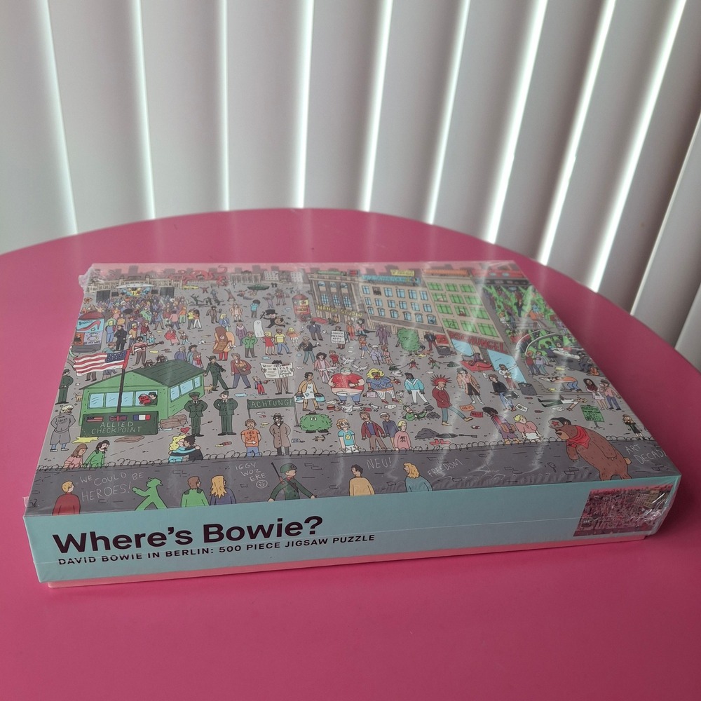 Where's Bowie David Bowie in Berlin 500 Piece Jigsaw Puzzle Smith St Gift NEW - Picture 2 of 6